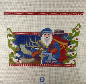 * Abigail Cecile AC95 Jacobean Santa with Deer Cuff