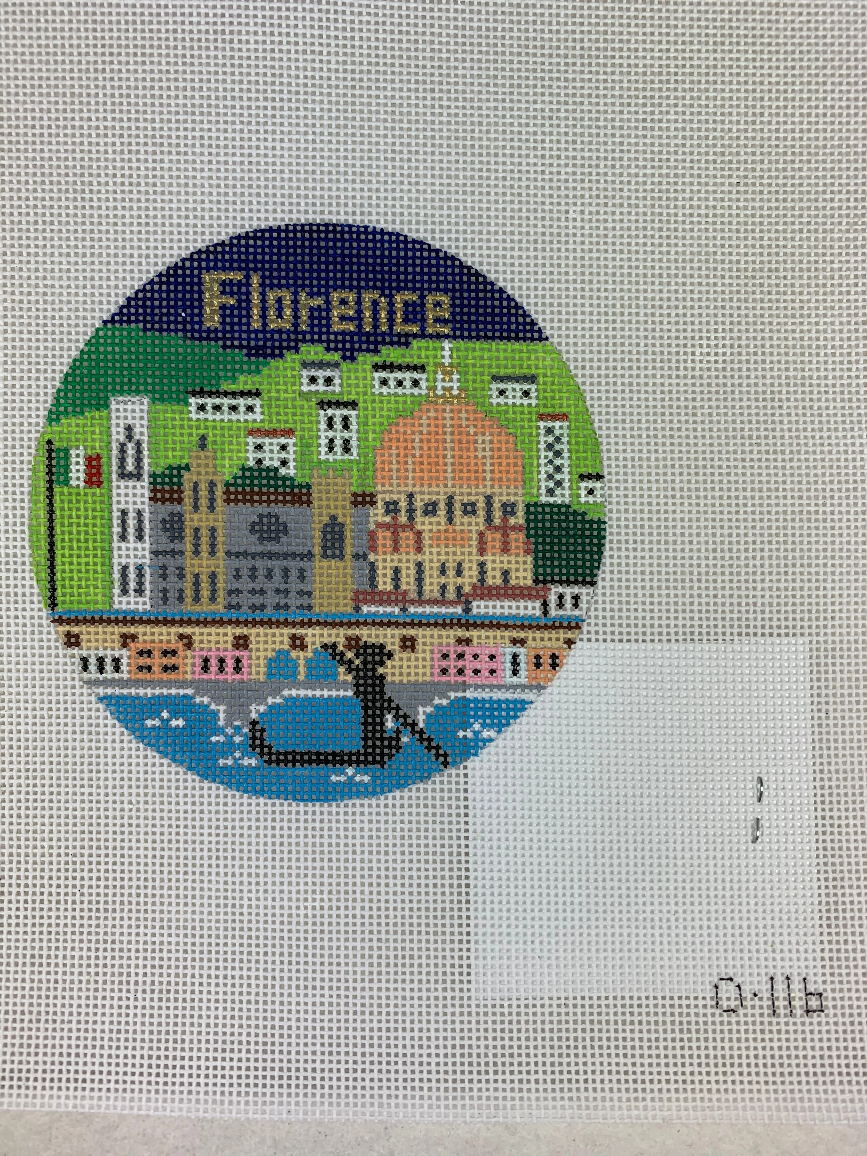 * Doolittle Stitchery O116 Florence Round