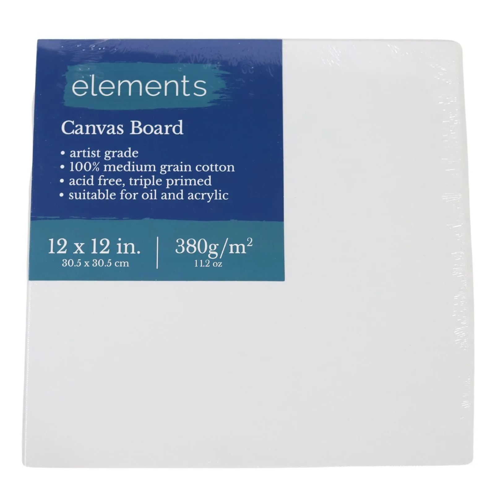 ■ Elements - Canvas Board 12" x 12"