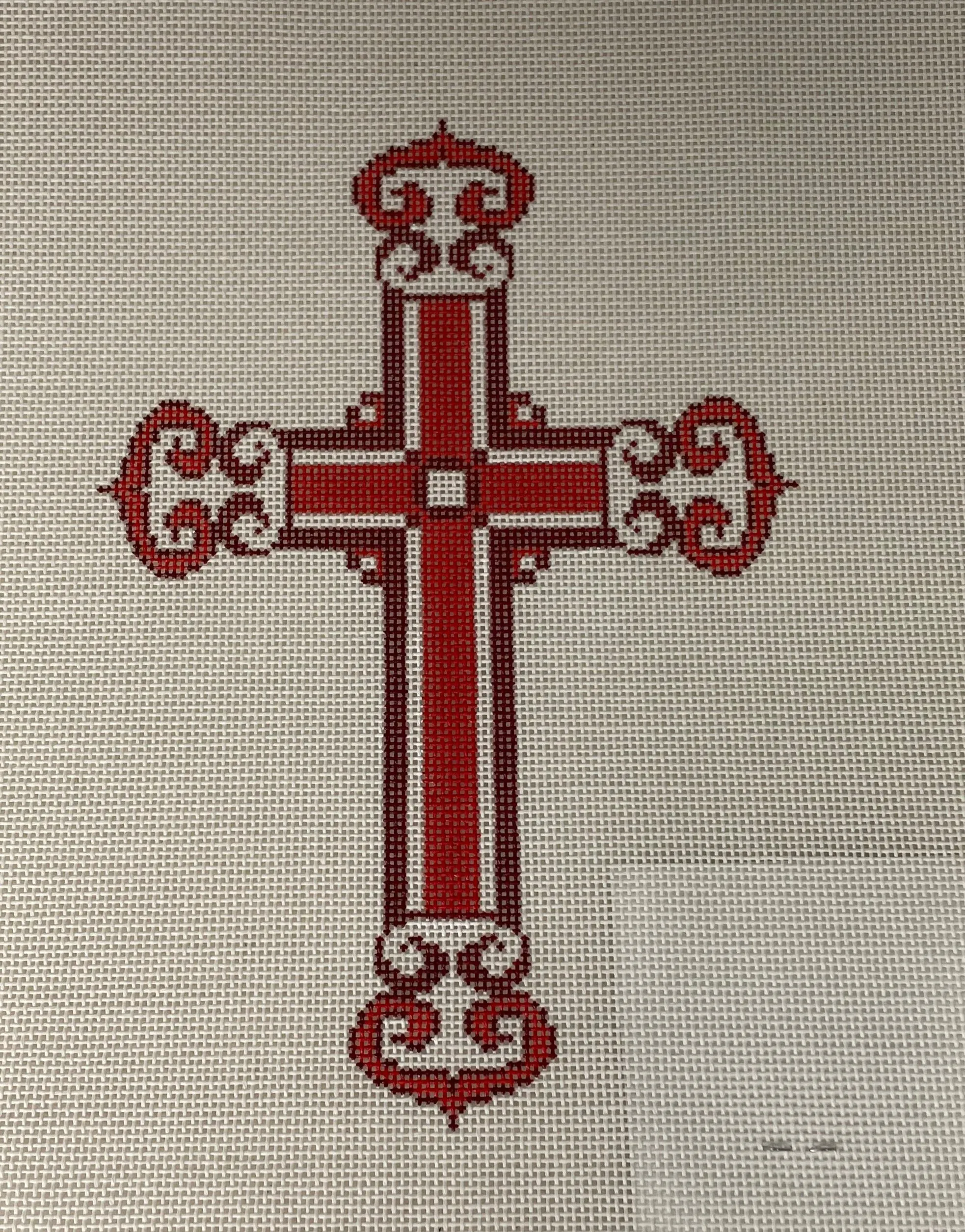 * Lee Cross AO1289- Red Filagree- 18m