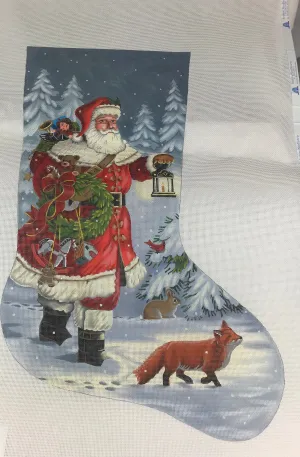 * Susan Roberts Needlepoint Design, Inc. LGDAX5485 Lantern Woodland Wall