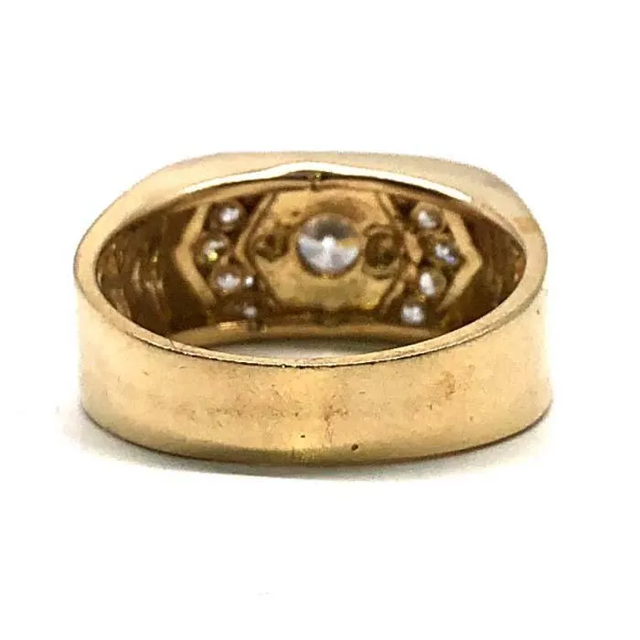 10K Yellow & White Gold Two-Tone Ring MRG-188