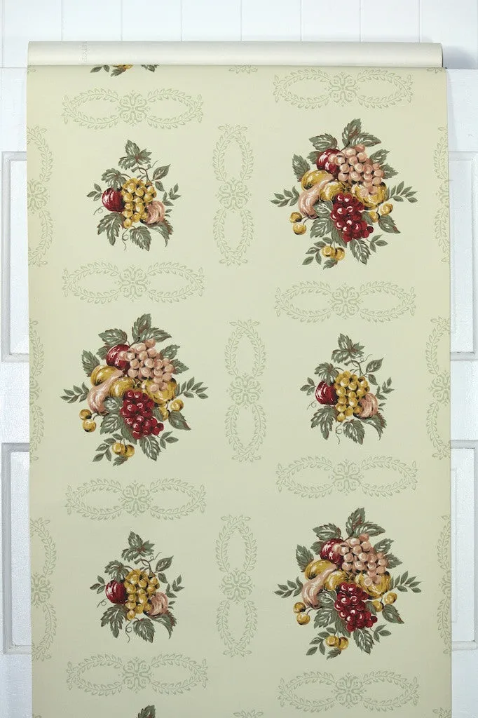 1940s Kitchen Vintage Wallpaper