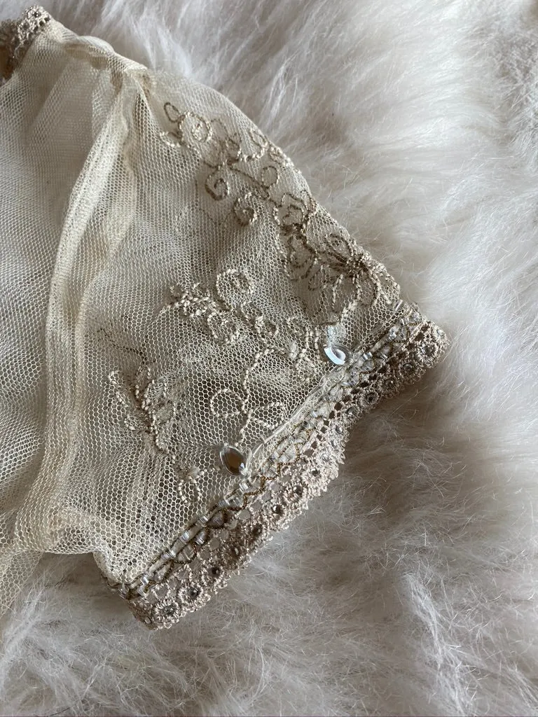 1940s Lace Top