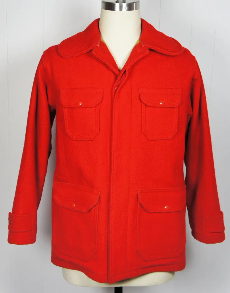 1950's Red Woolrich Hunting Jacket - Size L