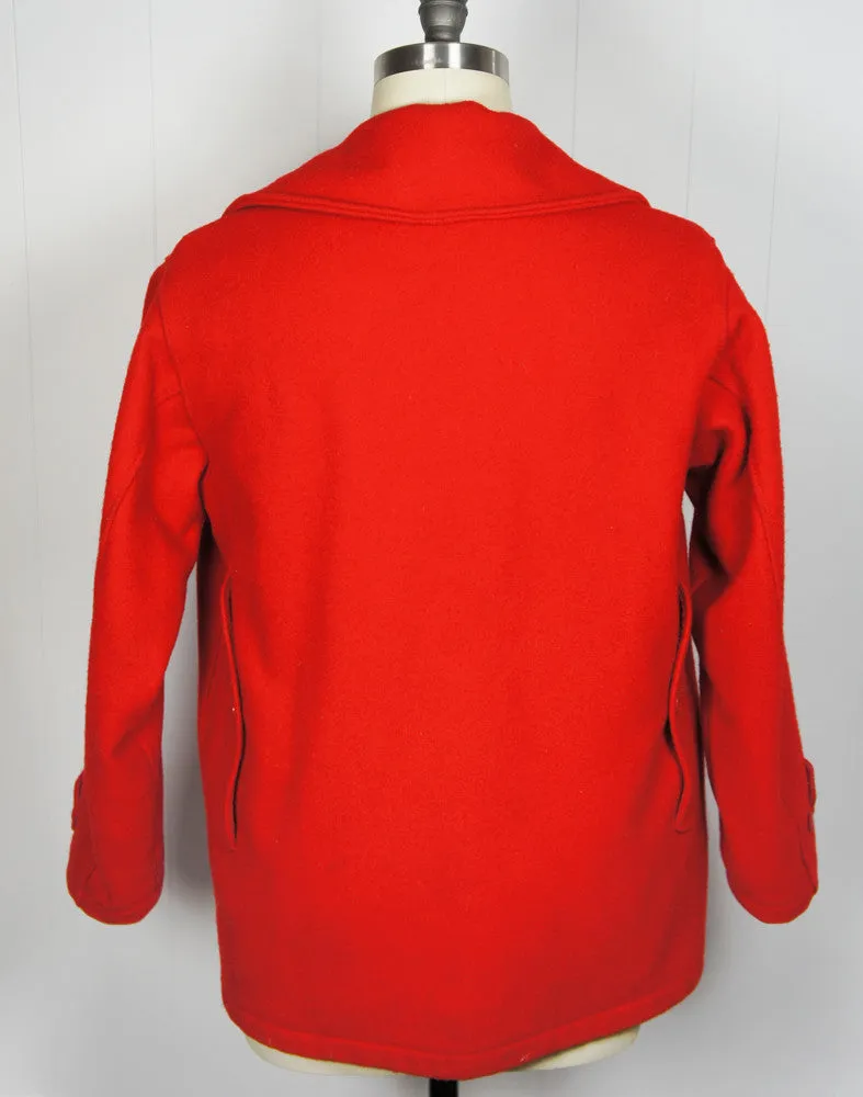 1950's Red Woolrich Hunting Jacket - Size L