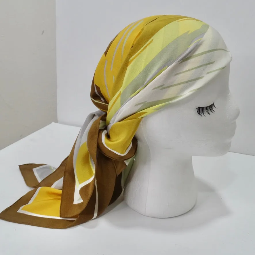 1960s Christian Dior Silk Scarf