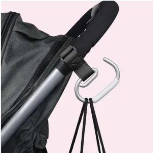 1pc Black Multi-functional Baby Stroller Hook