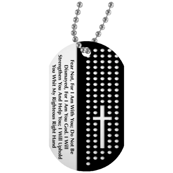 3 Fear Not Dog Tags (Three)