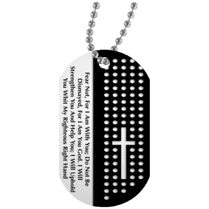 3 Fear Not Dog Tags (Three)