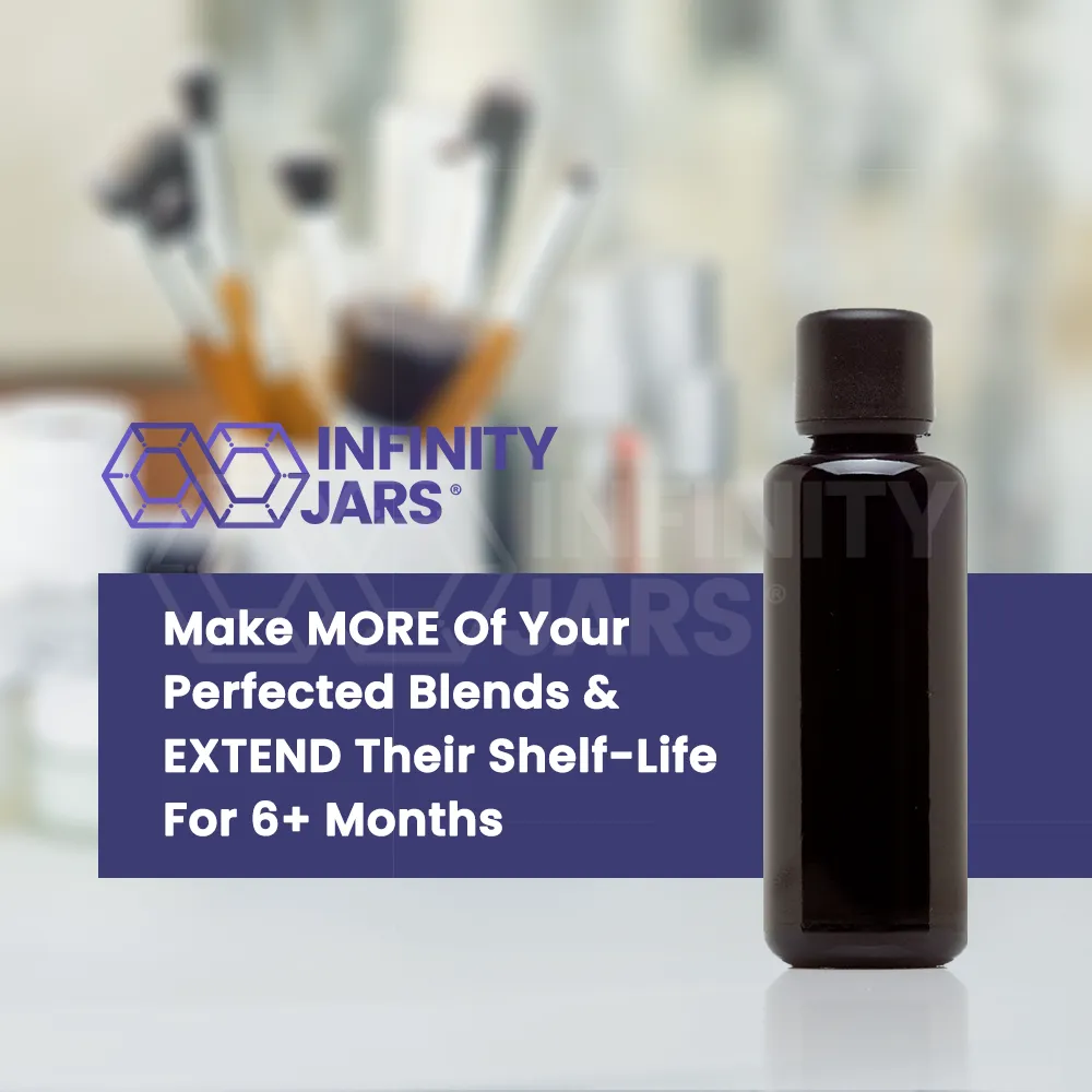 50 ml Glass Essential Oil Bottle with Euro Dropper Cap