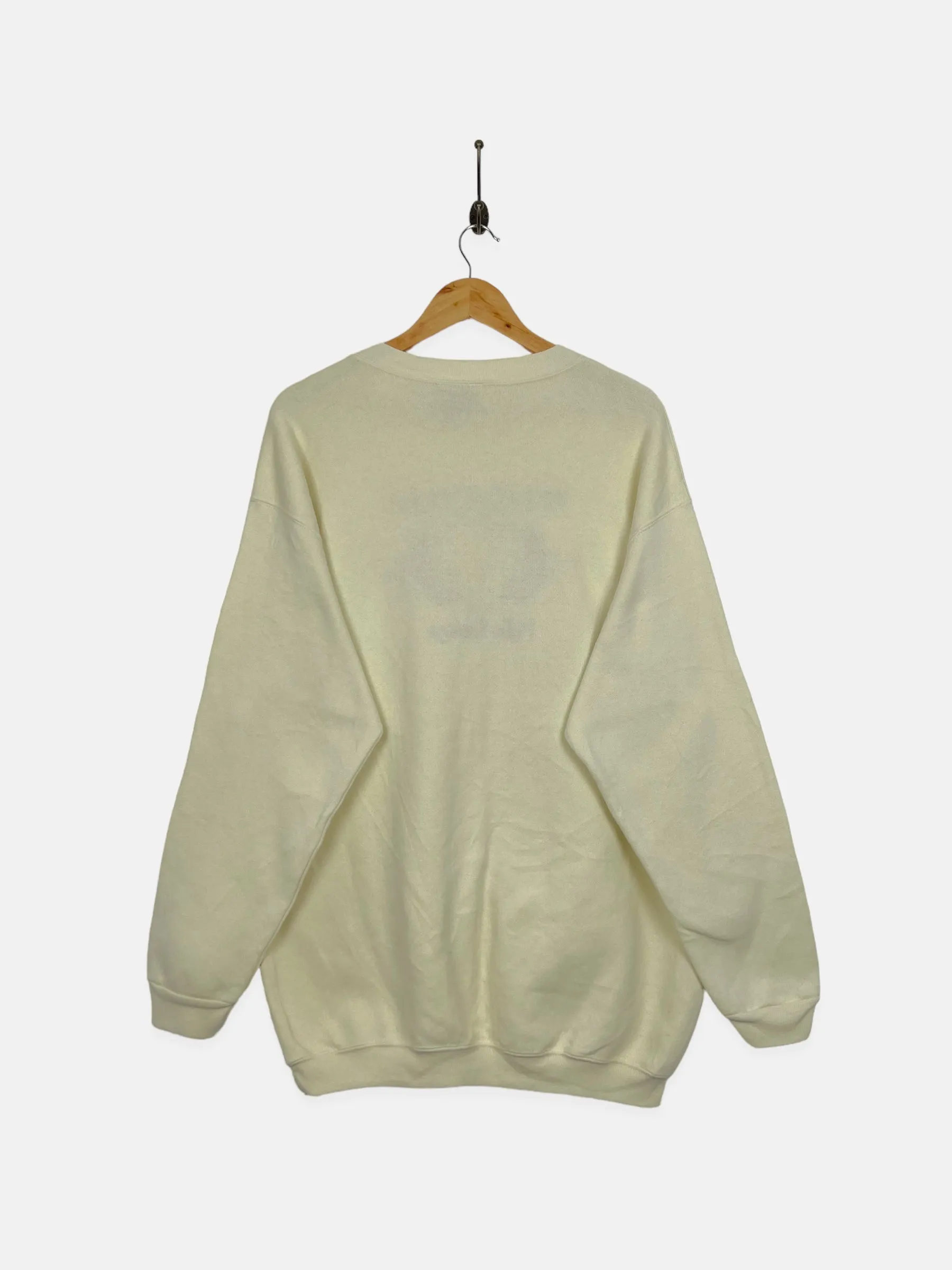90's Matchplay Palm Springs USA Made Embroidered Vintage Sweatshirt Size L
