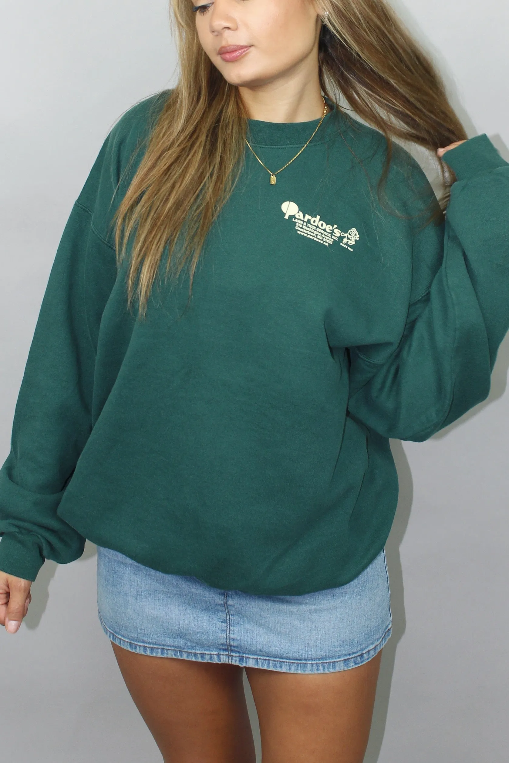 90's Pardoe's Lawn & Tree Services Vintage Sweatshirt Size L