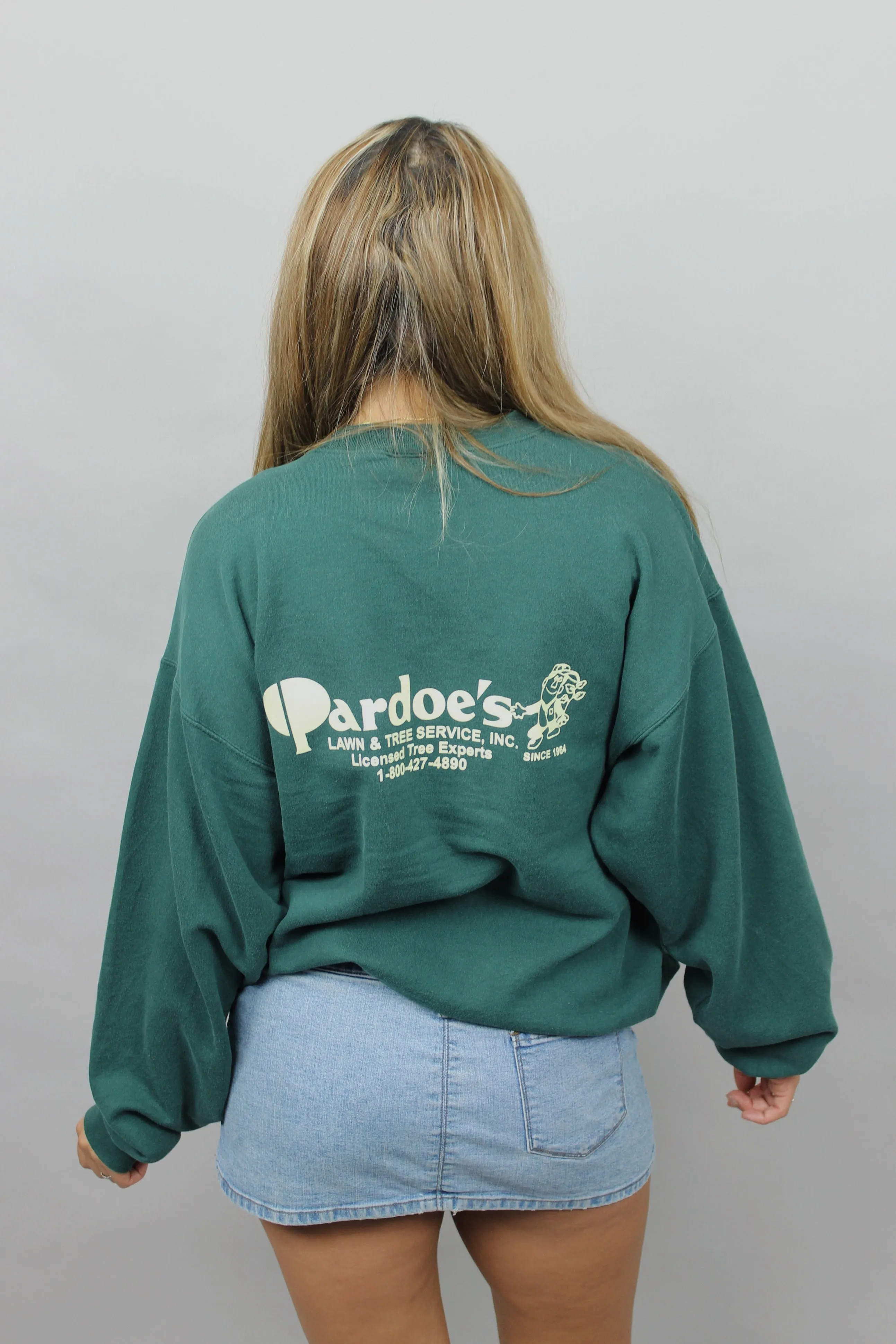 90's Pardoe's Lawn & Tree Services Vintage Sweatshirt Size L