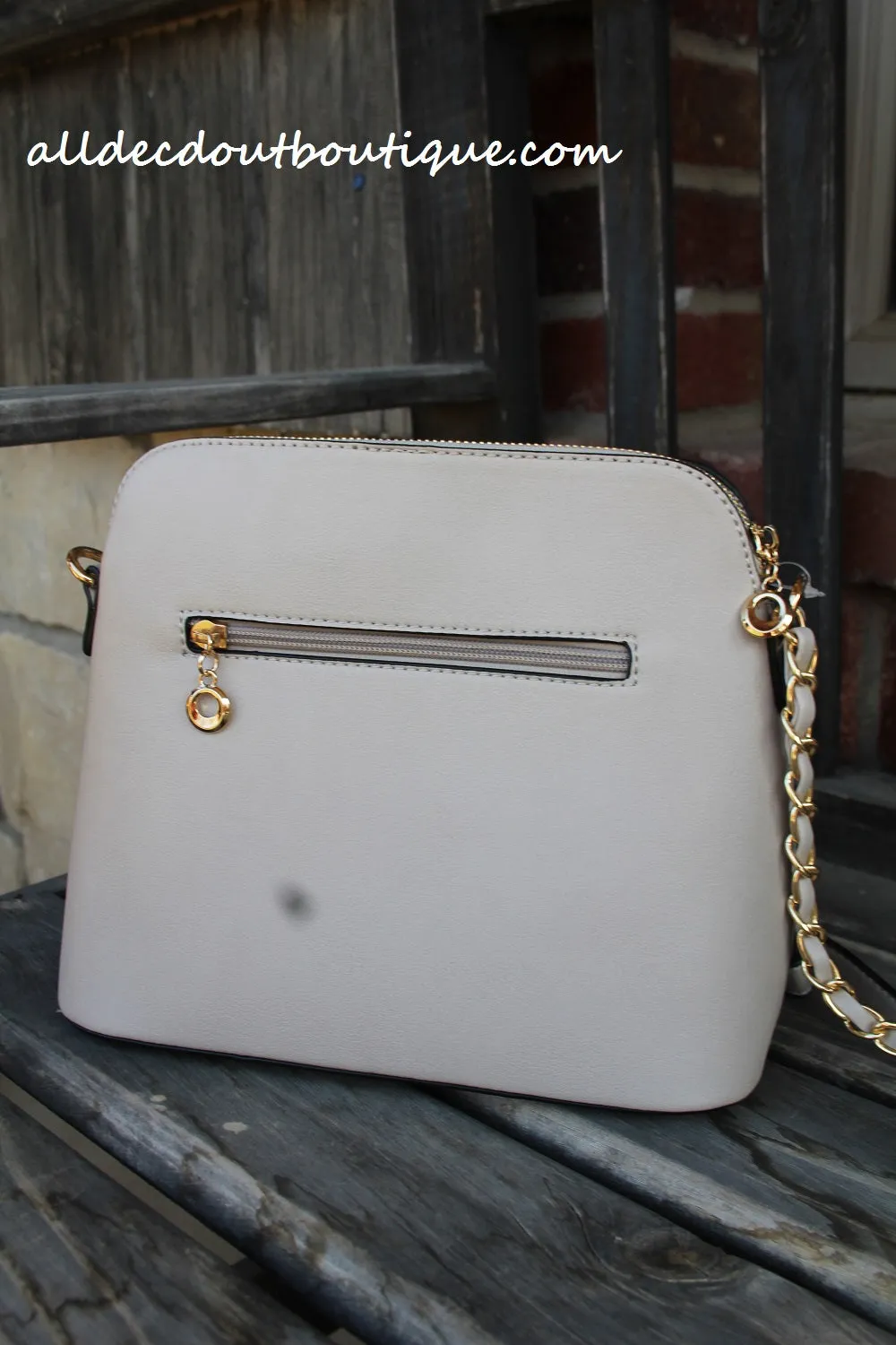 ADO | Classic Messenger Purse Grey
