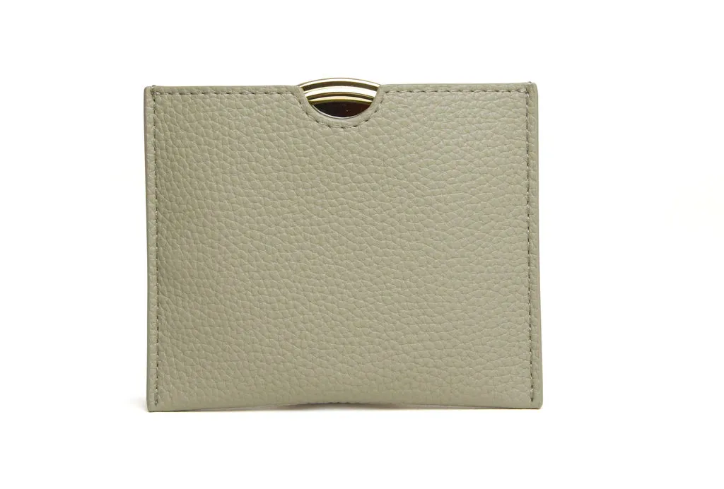 Alice Wheeler Handbag Mirror & Pouch - 7x Mag Pistachio