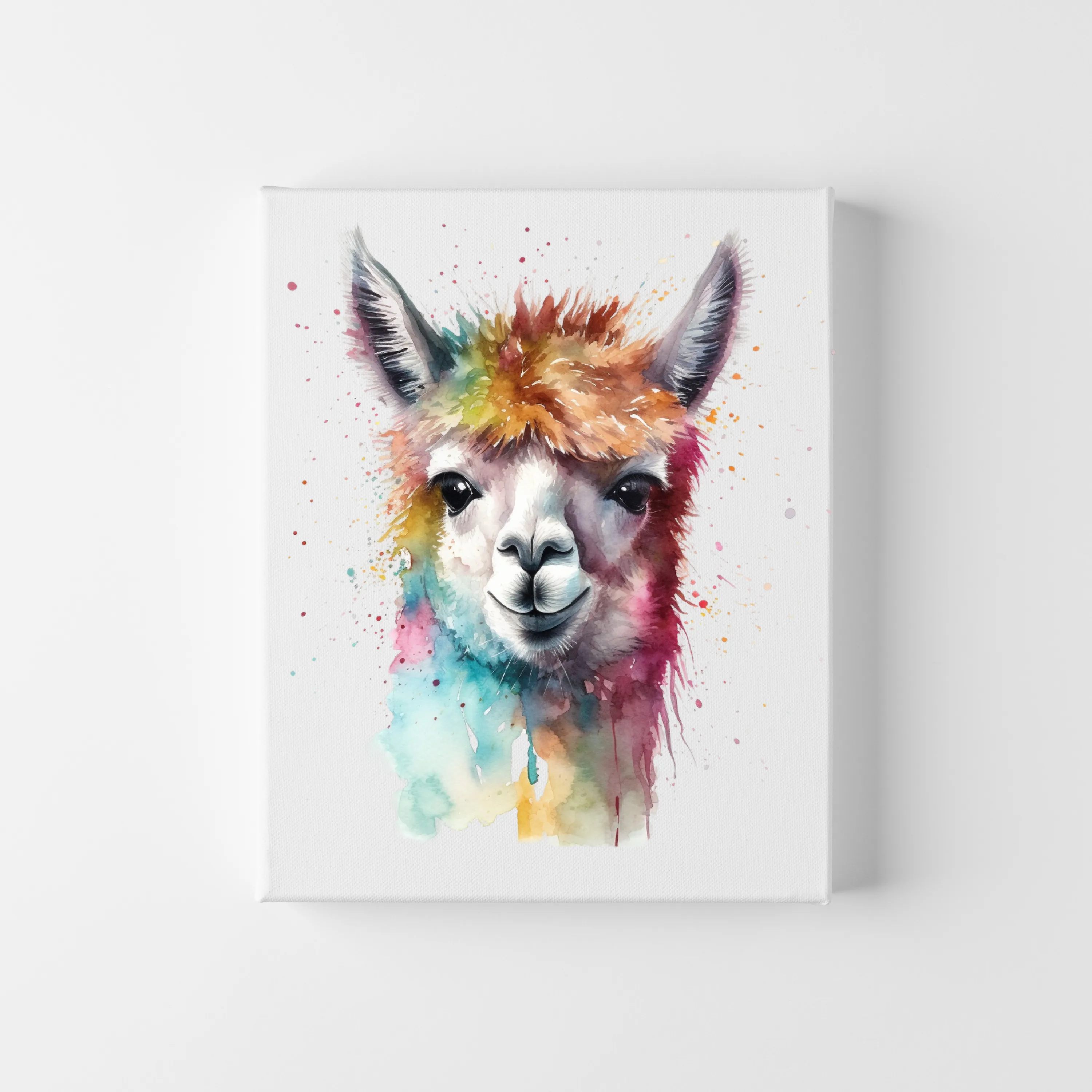 Alpaca Canvas Art Printable Digital Art (36x36) ALP001