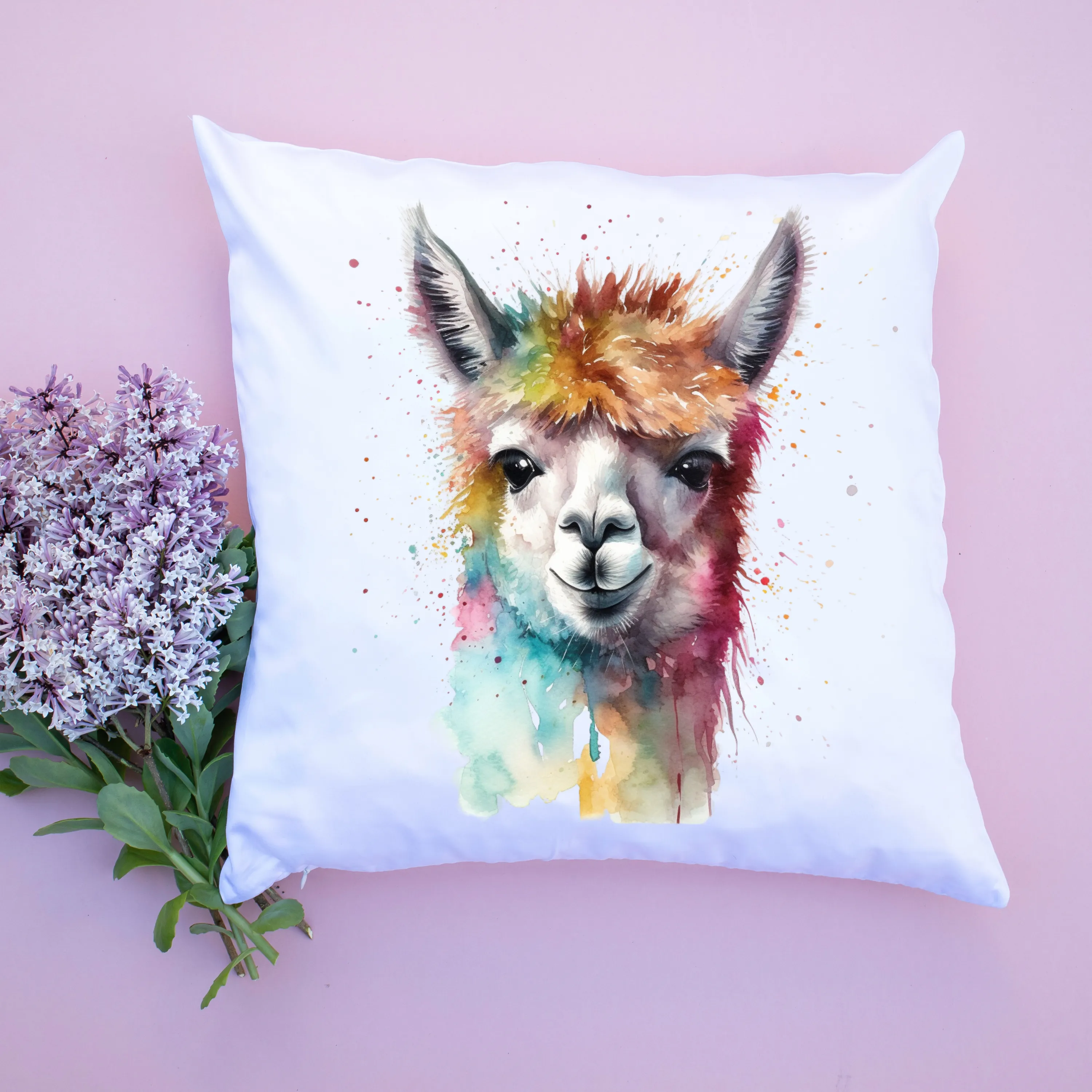 Alpaca Canvas Art Printable Digital Art (36x36) ALP001