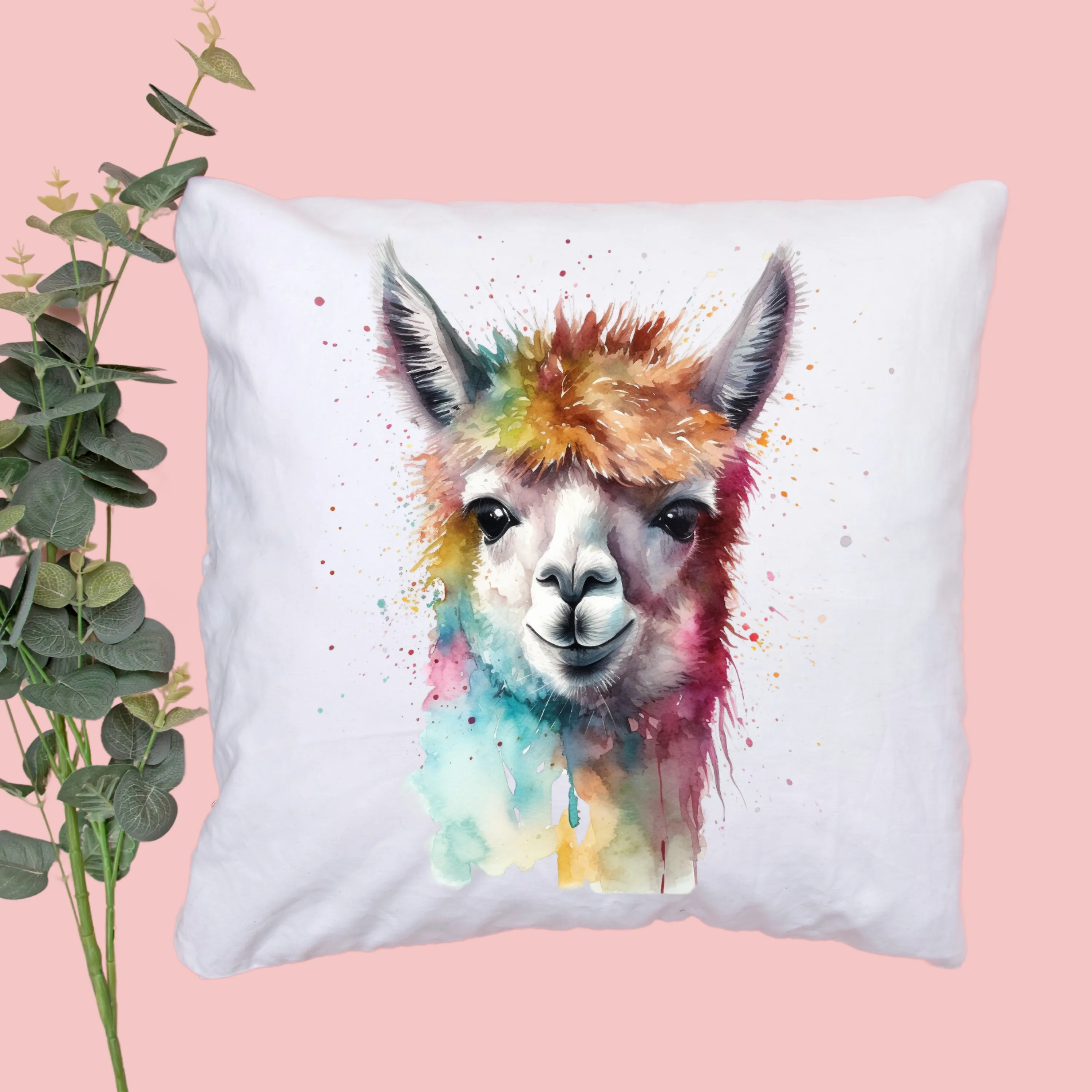 Alpaca Canvas Art Printable Digital Art (36x36) ALP001