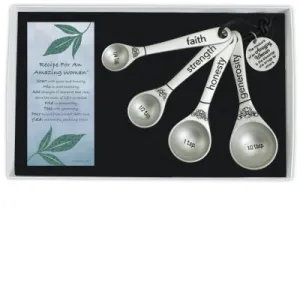 Amazing Woman 4 Measuring Spoons