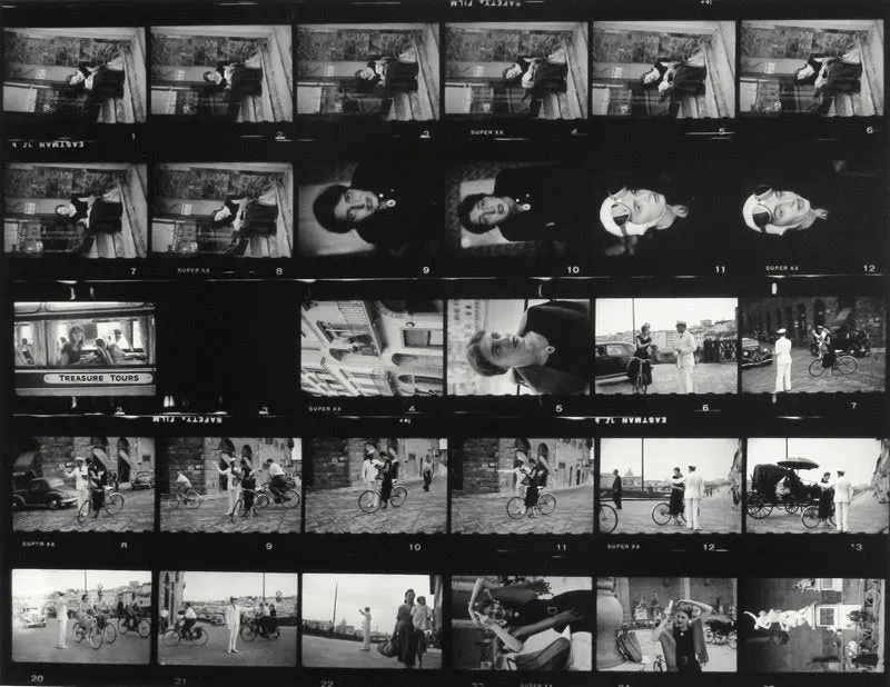 American Girl in Italy, Contact Sheet #2