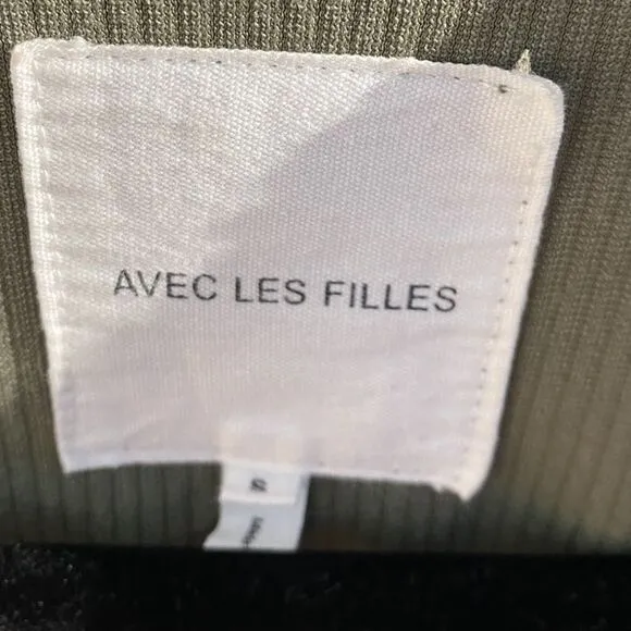 &quot;Avec Les Filles Oversized Green Corduroy Jacket *SIZE: S