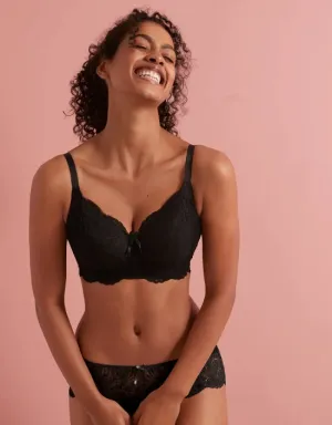 Andorra Non Wired Bra In Black - Panache