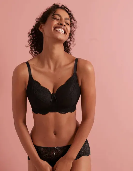 Andorra Non Wired Bra In Black - Panache