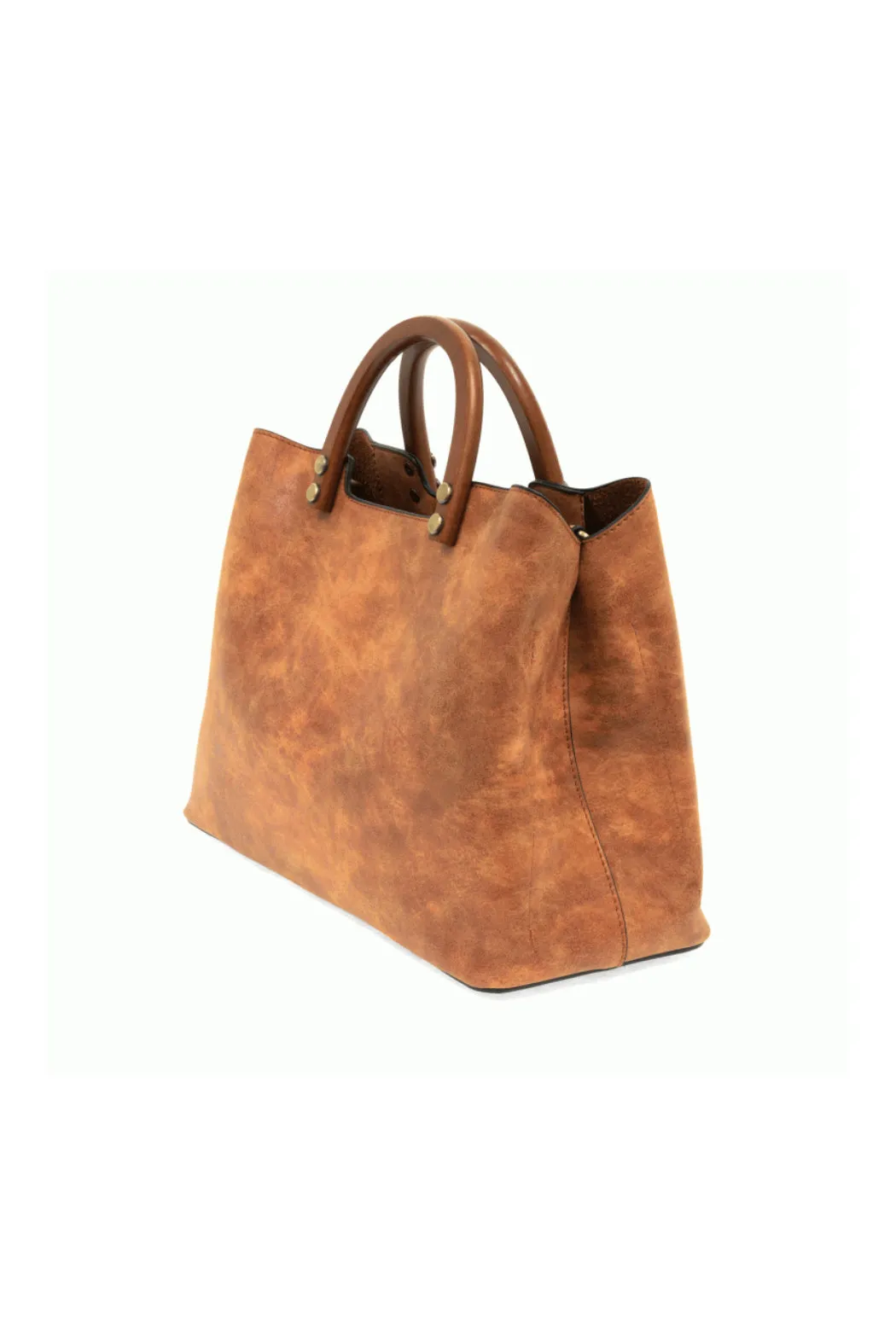 Angie Vintage Satchel w Hood Handle