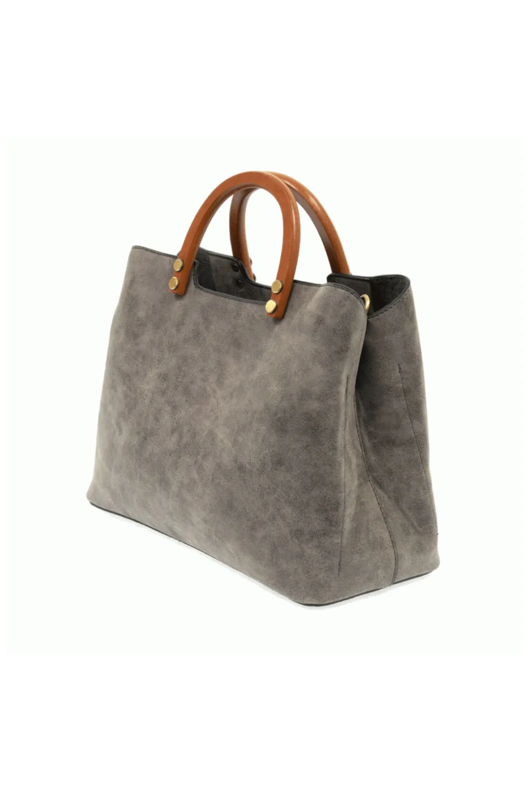Angie Vintage Satchel w Hood Handle