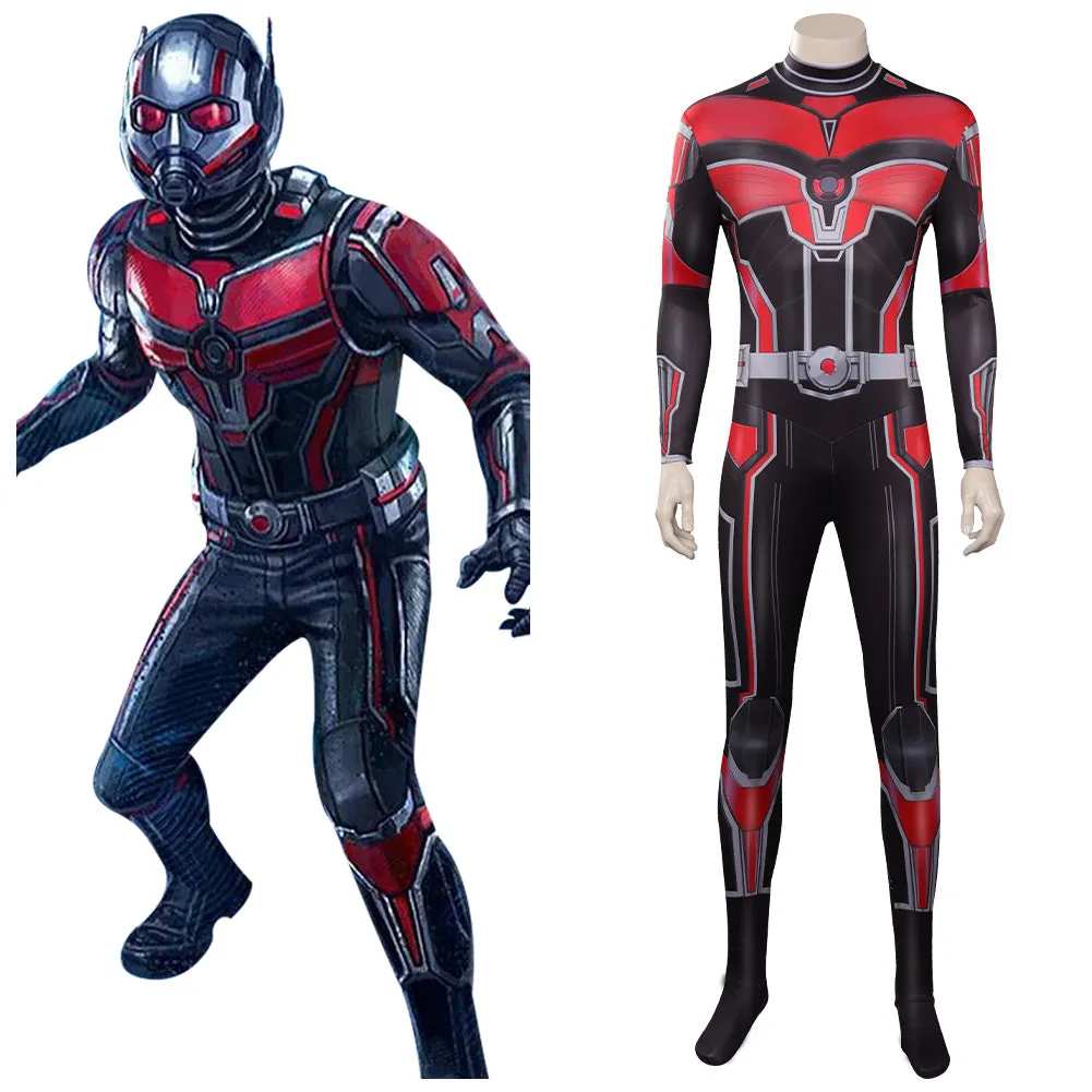 Ant-Man and the Wasp: Quantumania Scott Lang Cosplay Costume Jumpsuit Halloween Carnival Disguise Sui