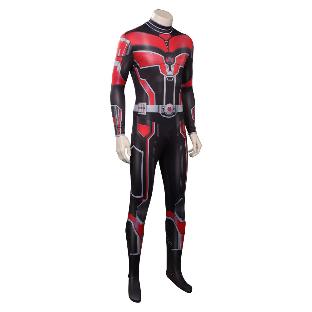 Ant-Man and the Wasp: Quantumania Scott Lang Cosplay Costume Jumpsuit Halloween Carnival Disguise Sui