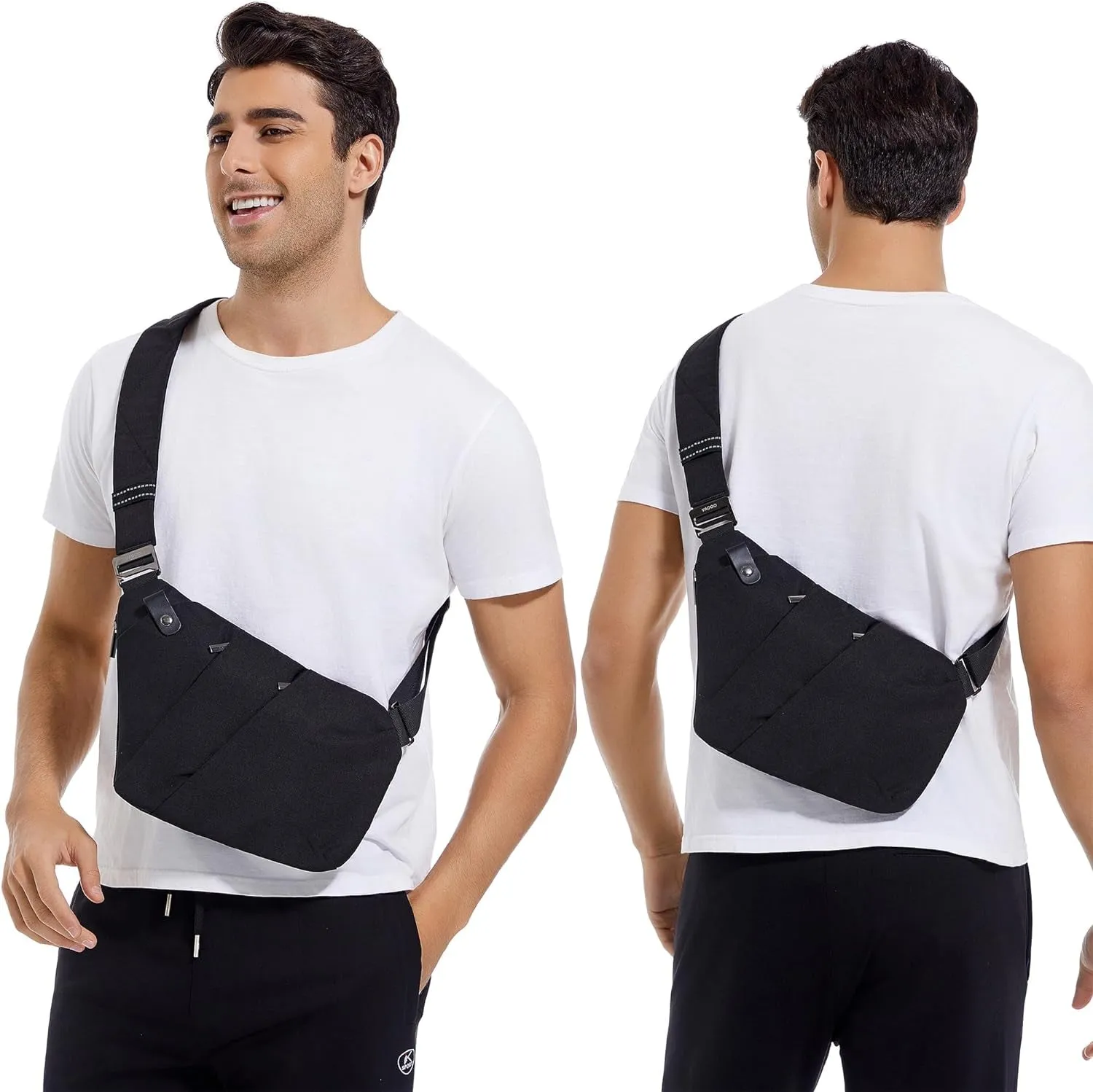 Antitheft Shoulder Crossbody Sling Bag for Men & Women