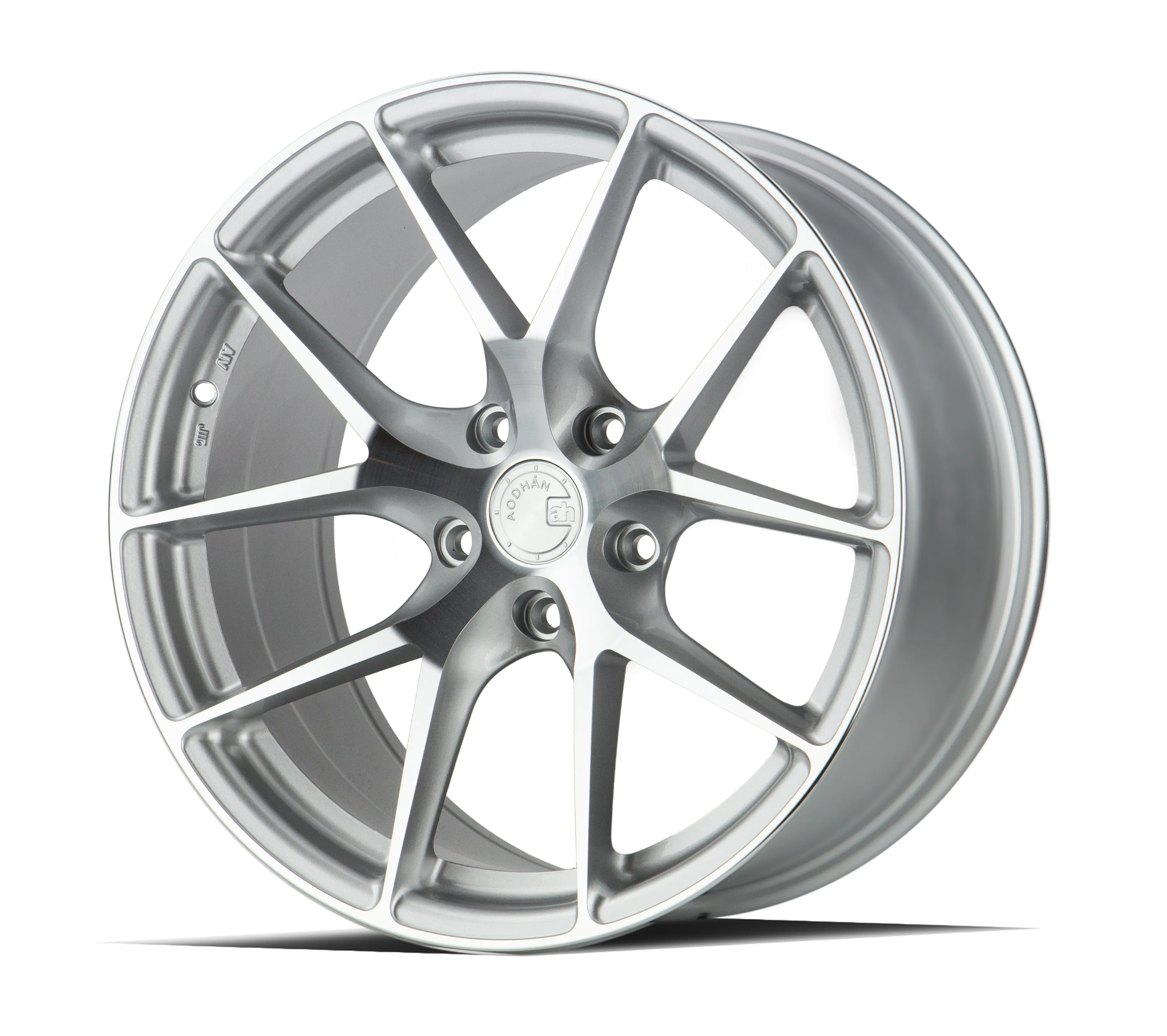 Aodhan LS007 18x9.0 5X114.3  30 Silver Machined Face