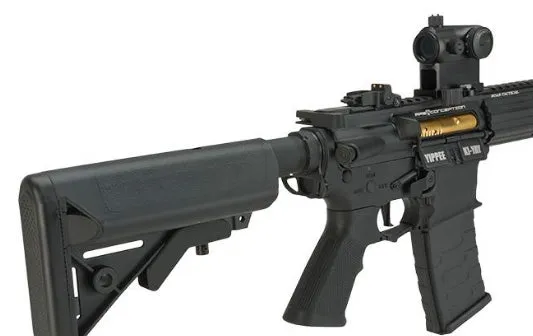 APS - ASR-117 "Boar Tactical" Silver Edge 17" KeyMod Airsoft AEG