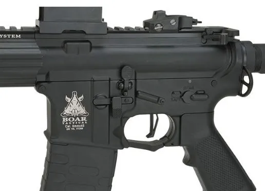 APS - ASR-117 "Boar Tactical" Silver Edge 17" KeyMod Airsoft AEG
