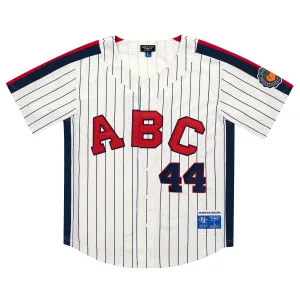 Atlanta Black Crackers EFF NLB Pinstripe Button Down Jersey