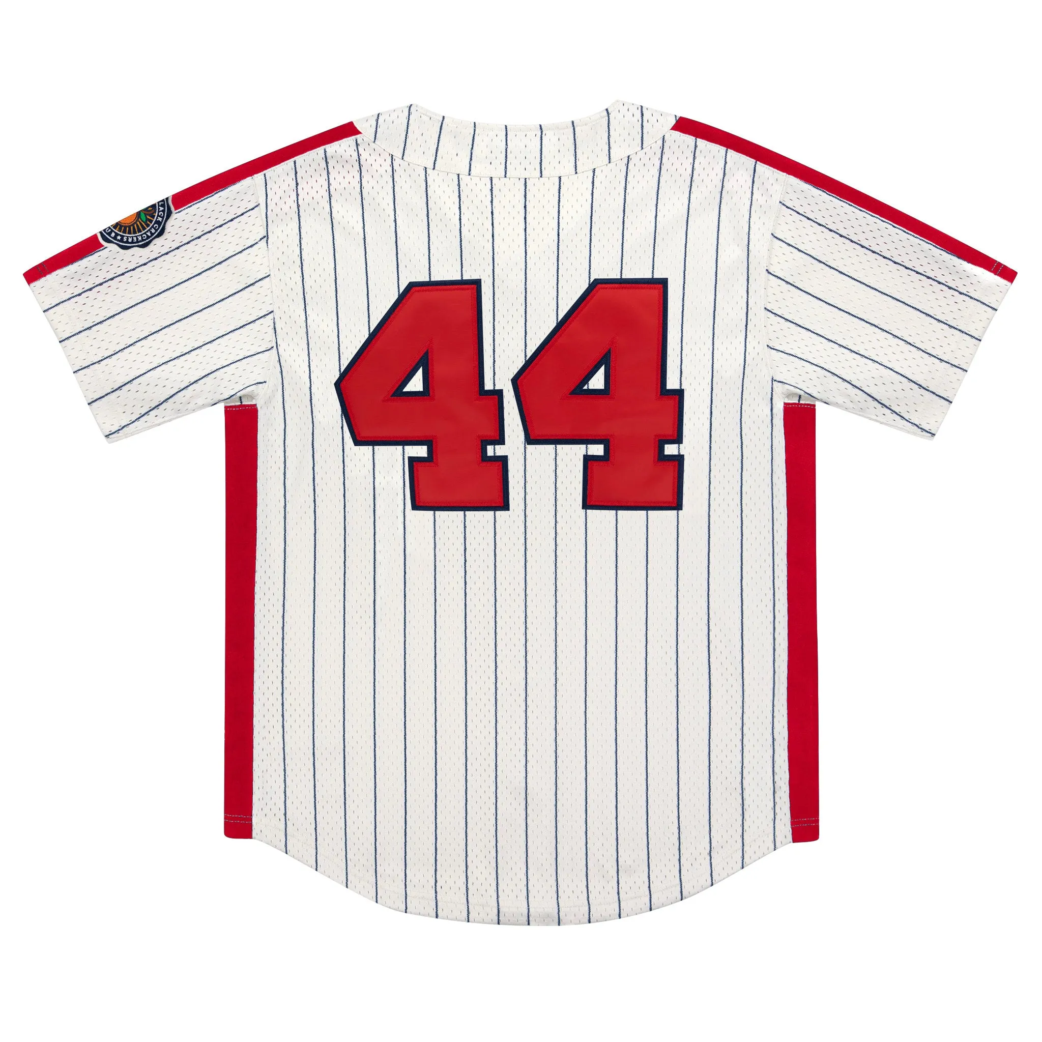 Atlanta Black Crackers EFF NLB Pinstripe Button Down Jersey