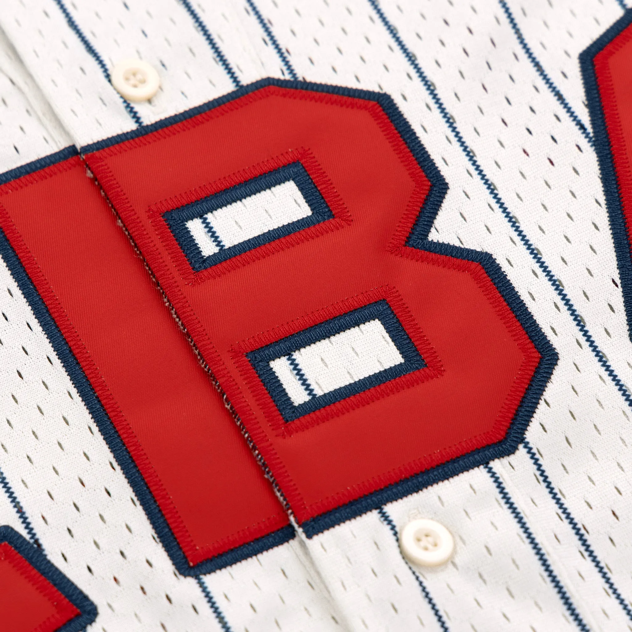 Atlanta Black Crackers EFF NLB Pinstripe Button Down Jersey