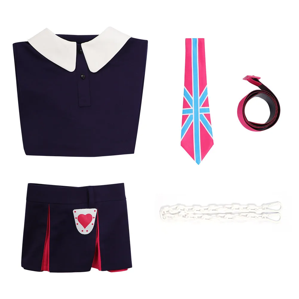 Austin Powers-Fook Mi and Fook Yu Cosplay Costume Outfits Halloween Carnival Party Suit