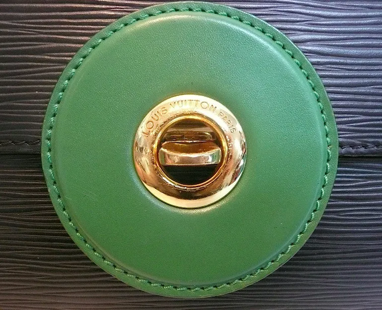 Authentic Louis Vuitton Epi ‘Green Eye’ Ultra Mod Handbag