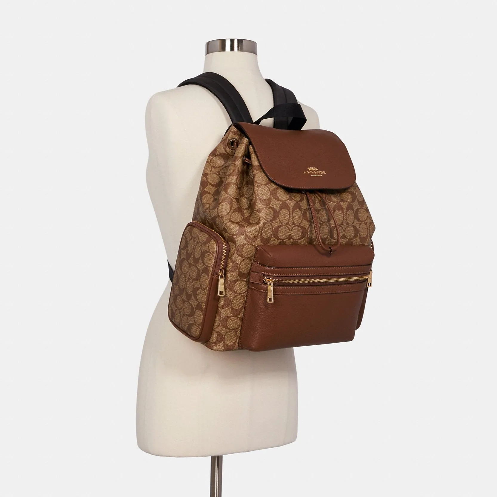 Baby Backpack In Signature Canvas