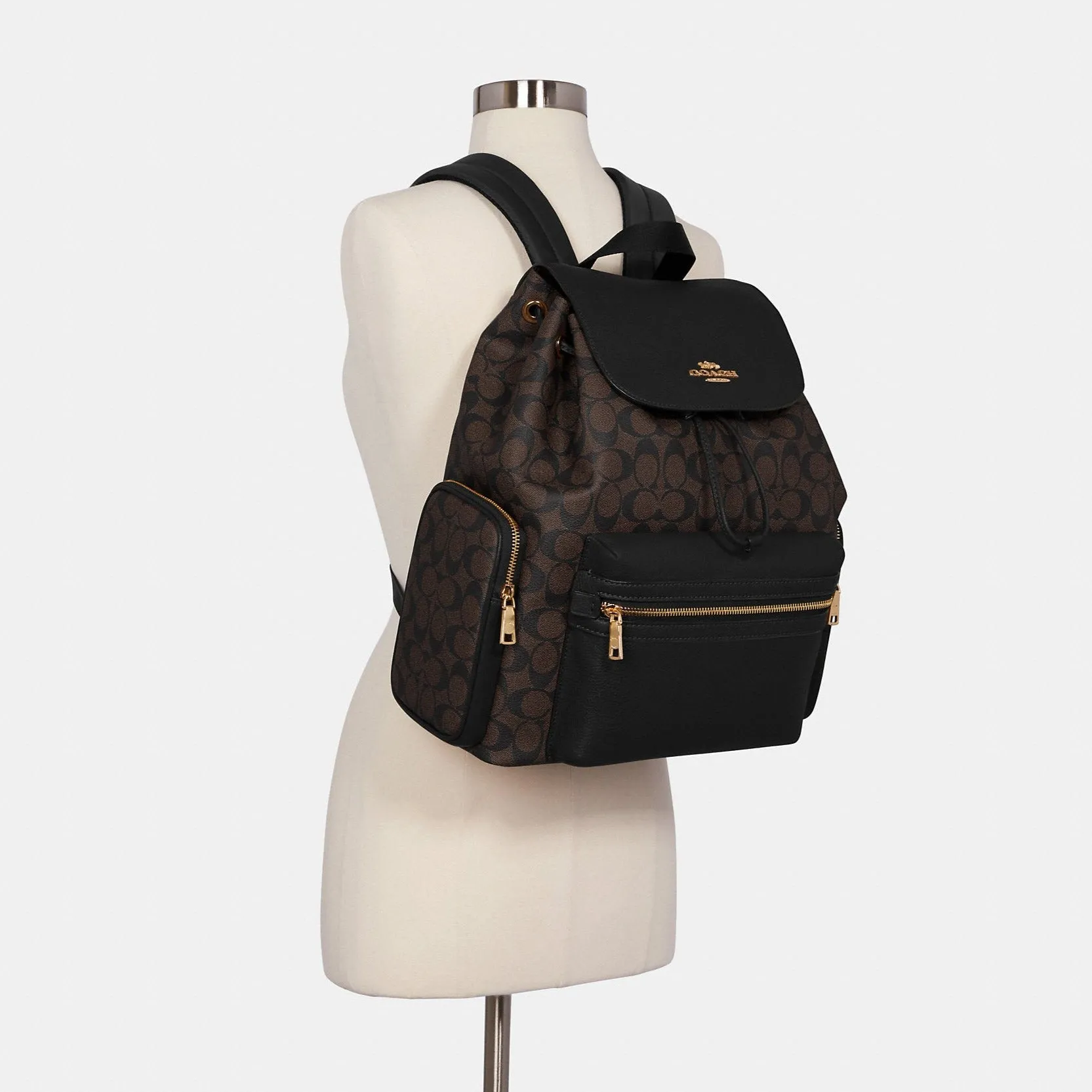 Baby Backpack In Signature Canvas