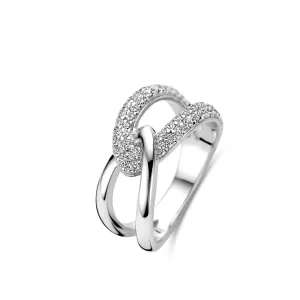 Bague Naiomy - Argent et zircons (N4O57)