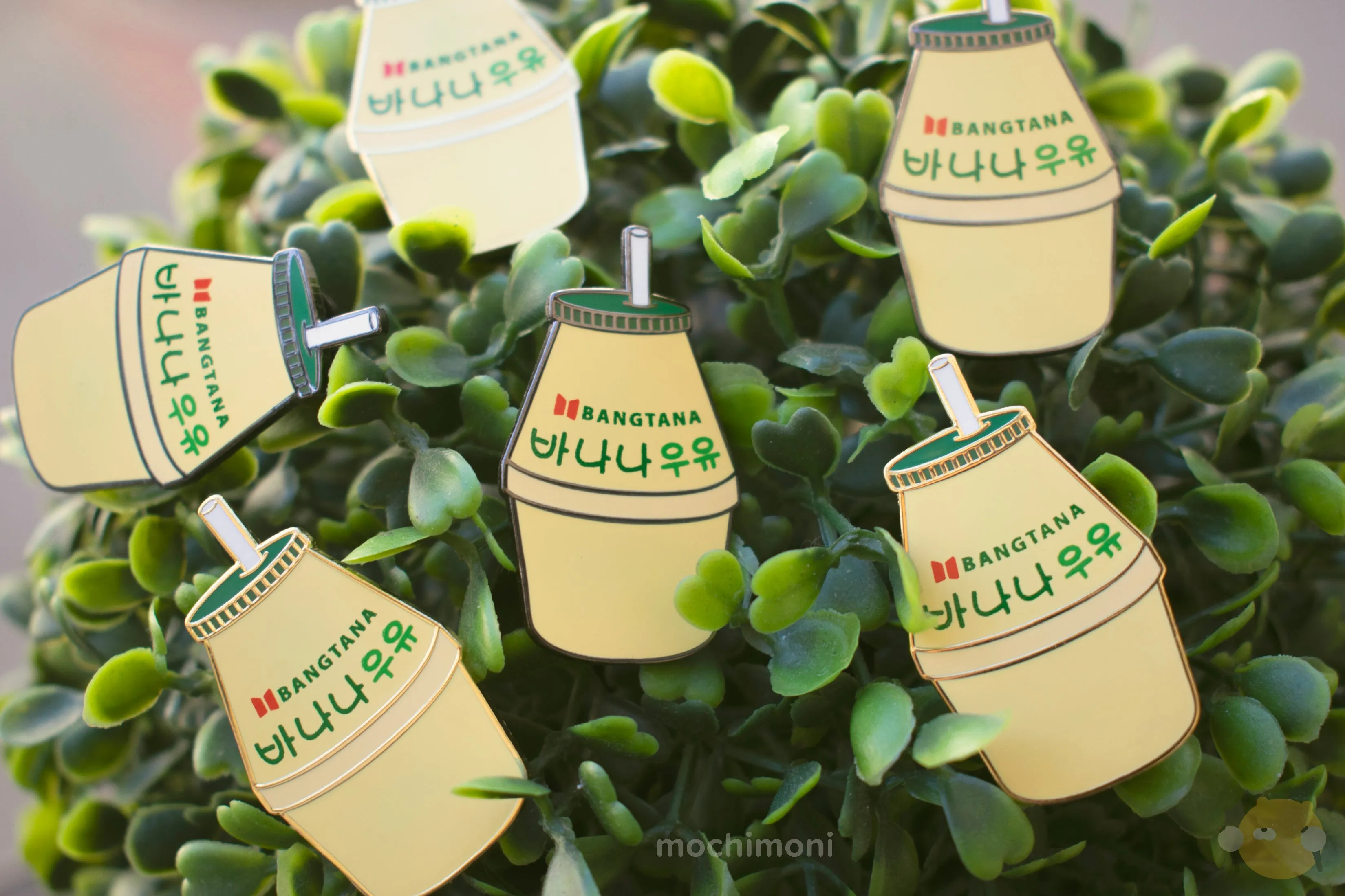 Bangtana Milk Hard Enamel Pin | BTS 방탄소년단 Food Series