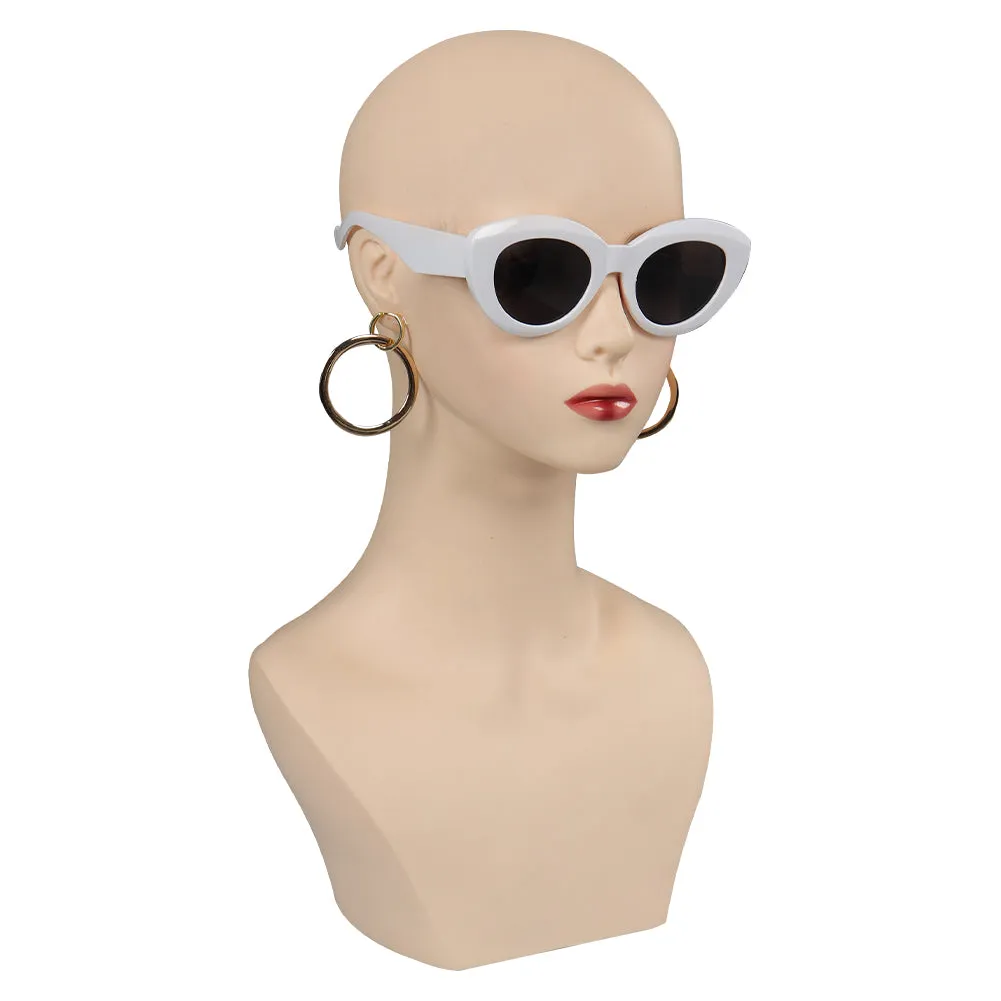 Barbie Eyeglasses Female Earings Cosplay Halloween Carnival Costume Accessories Gifts
