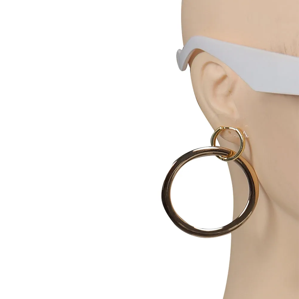 Barbie Eyeglasses Female Earings Cosplay Halloween Carnival Costume Accessories Gifts