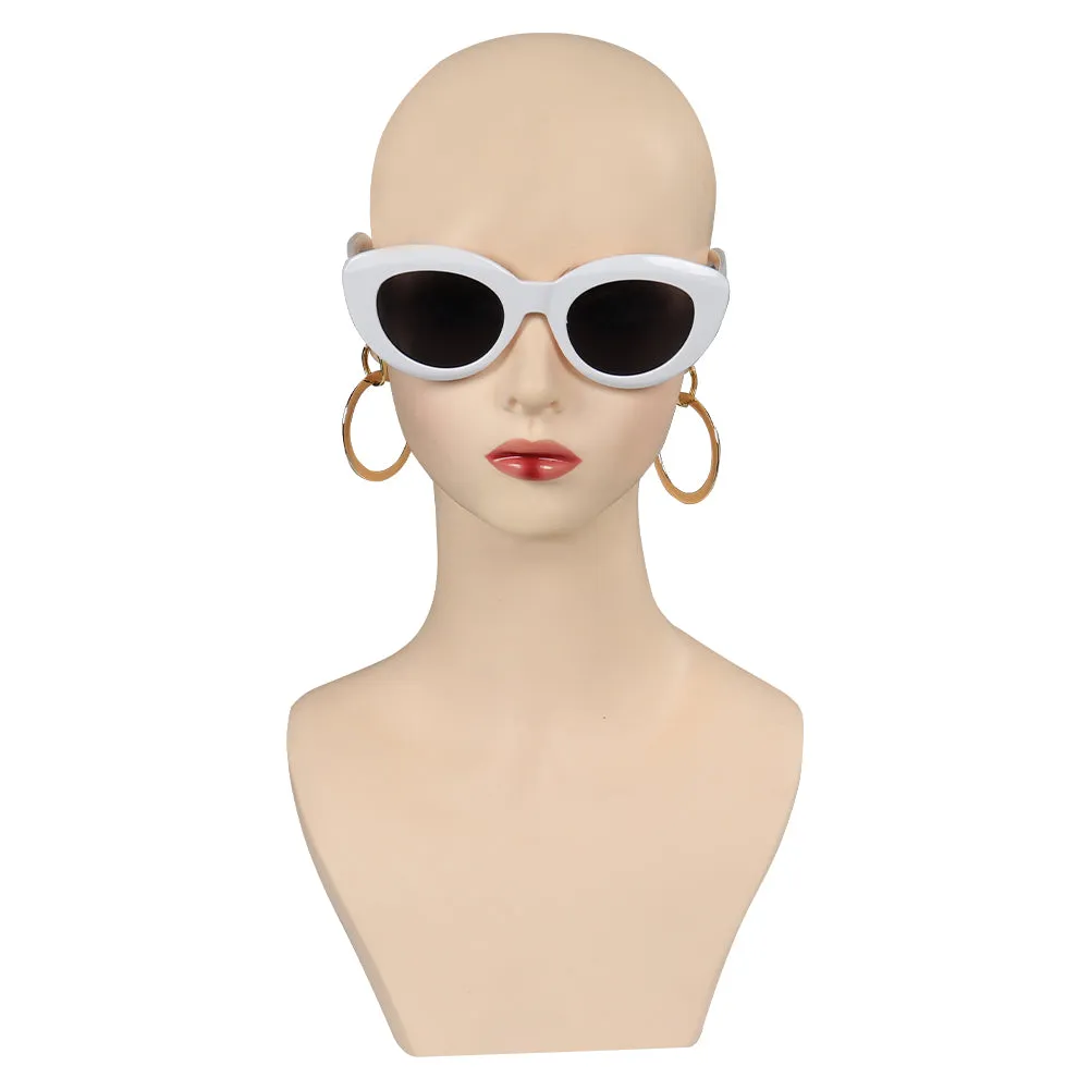 Barbie Eyeglasses Female Earings Cosplay Halloween Carnival Costume Accessories Gifts