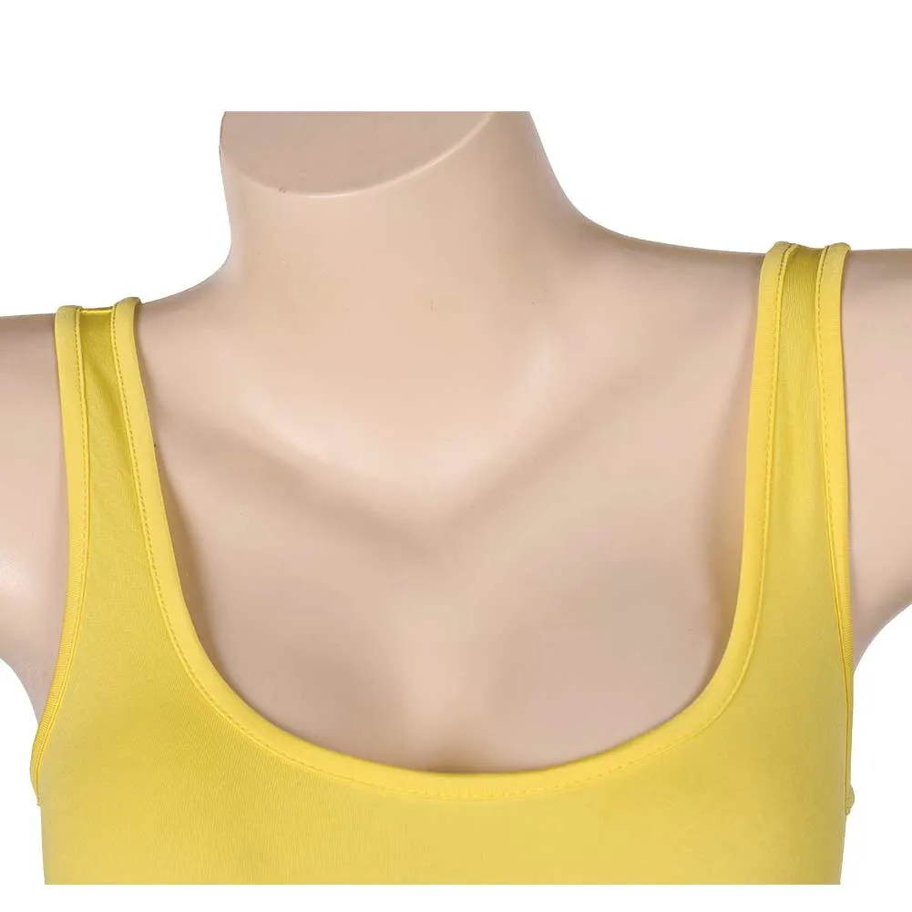 Baywatch Yellow One Piece Swimsuit Swimwear Cosplay Costume Outfits Halloween Carnival Suit