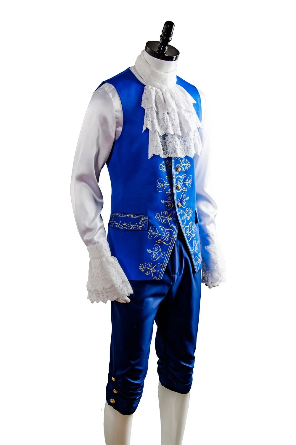 Beauty and the Beast Prince Adam Suit Cosplay Costume Adults Halloween Outfit